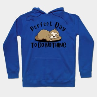 Perfect Day To Do Nothing Hoodie